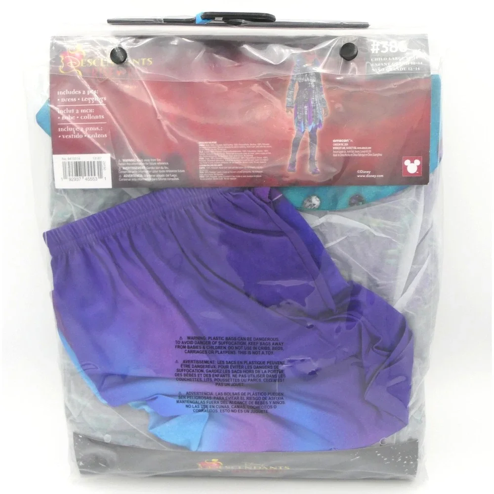 Amscan Disney Descendants Uliana Girls Large 12-14 Halloween & Cosplay Costume